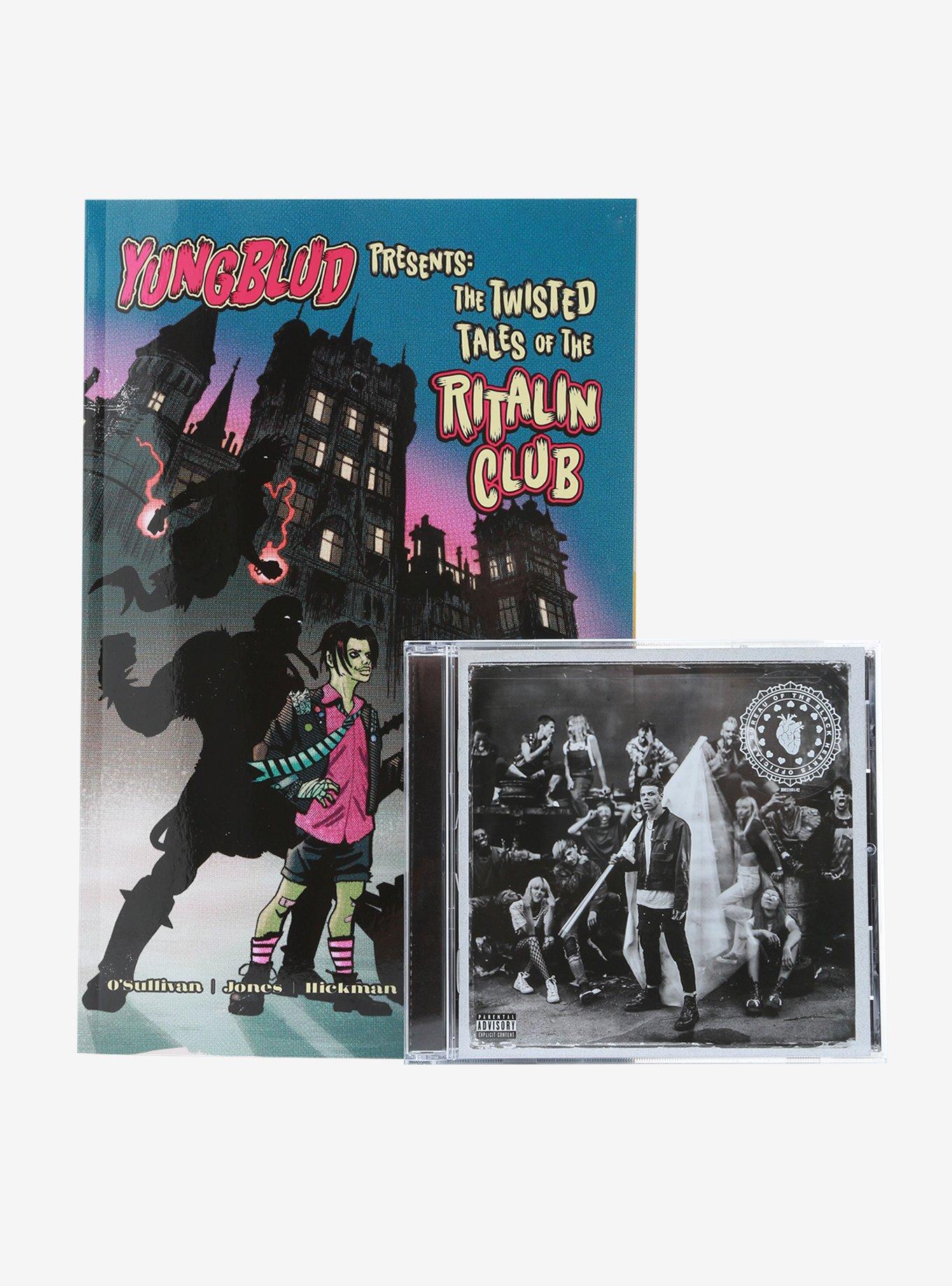 Yungblud The Underrated Youth EP CD & Twisted Tales Of The Ritalin Club Graphic Novel, , hi-res