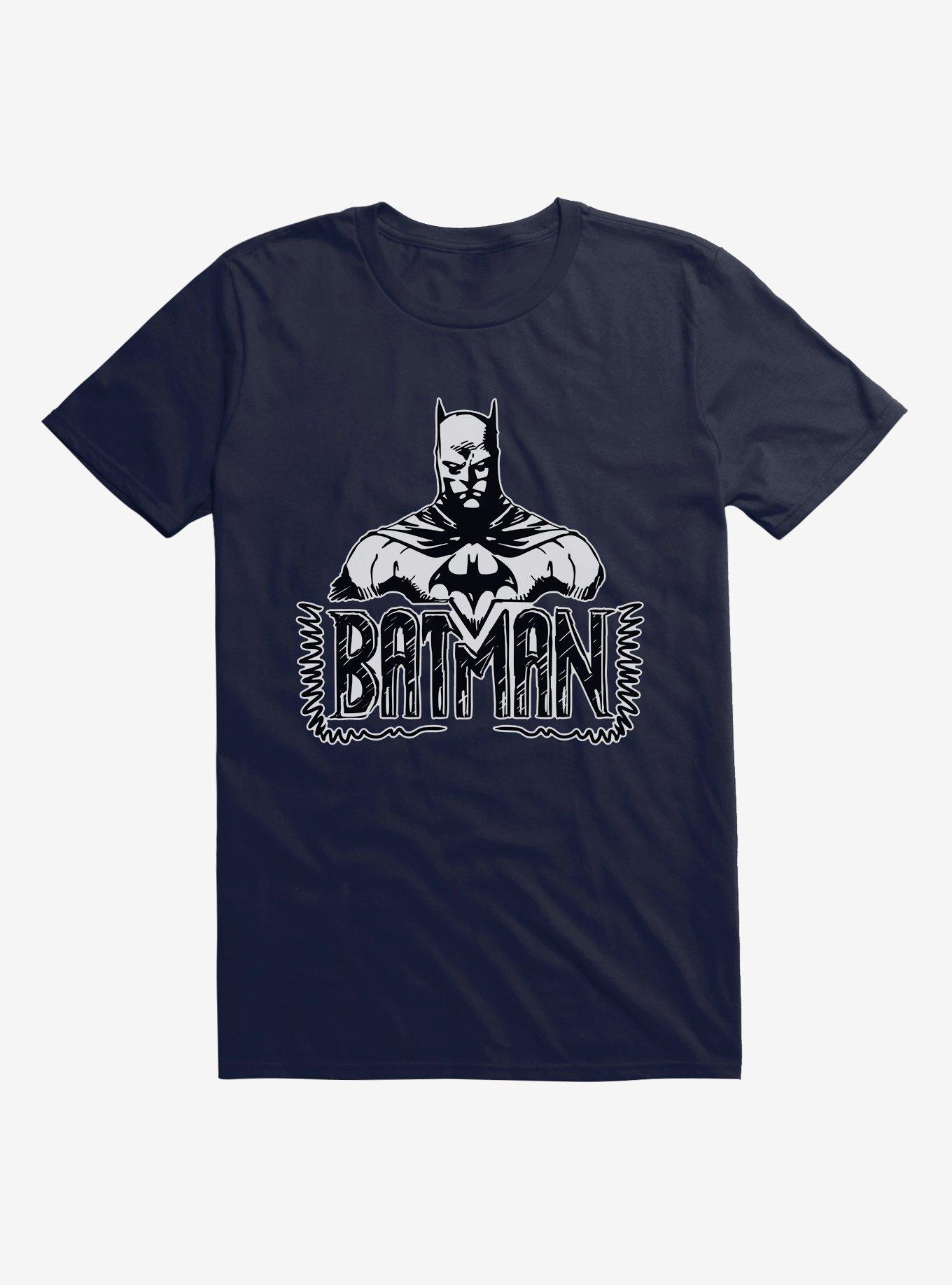 DC Comics Batman Bust Sketch T-Shirt, , hi-res