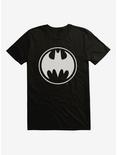 DC Comics Batman Round Logo T-Shirt, BLACK, hi-res