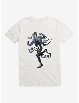 DC Comics Batman Joker Oi Rude Boy T-Shirt, WHITE, hi-res