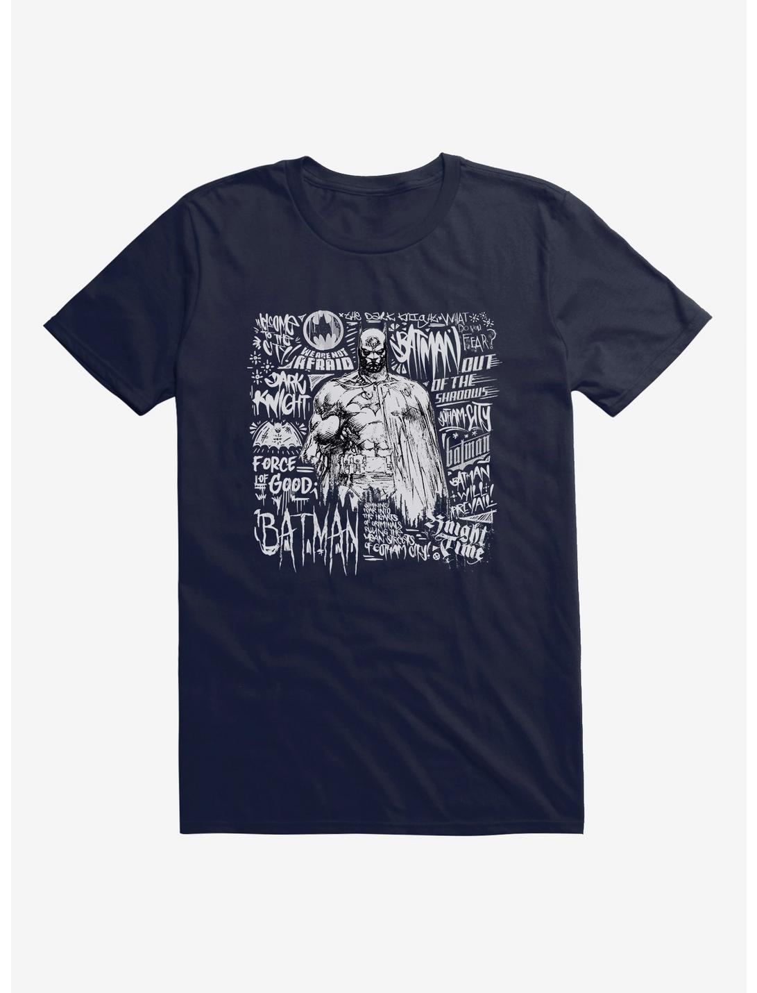 DC Comics Batman Typography T-Shirt, , hi-res