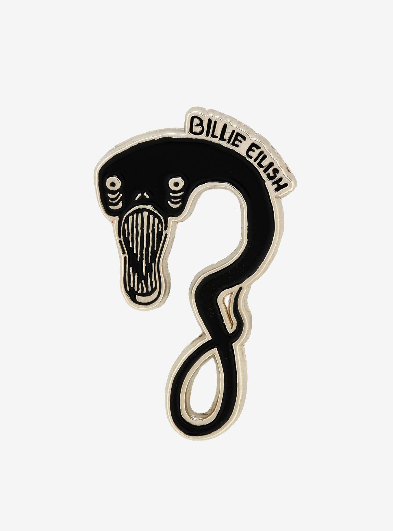 Billie Eilish Ghoul Enamel Pin, , hi-res