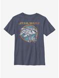 Star Wars Battleship Youth T-Shirt, NAVY HTR, hi-res