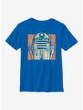Star Wars R2D2 Youth T-Shirt, ROYAL, hi-res
