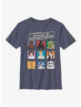Star Wars Adventure Faces Youth T-Shirt, , hi-res