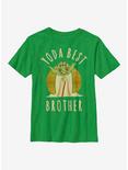 Star Wars Best Brother Yoda Says Youth T-Shirt, KELLY, hi-res
