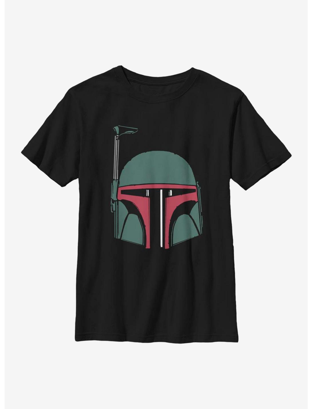 Star Wars Boba Head Youth T-Shirt, BLACK, hi-res