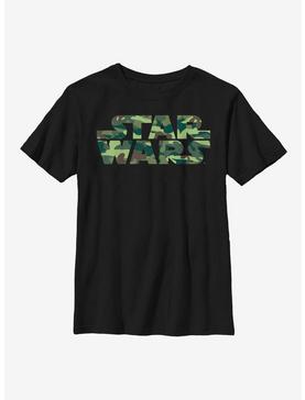 Star Wars Camo Logo Youth T-Shirt, , hi-res