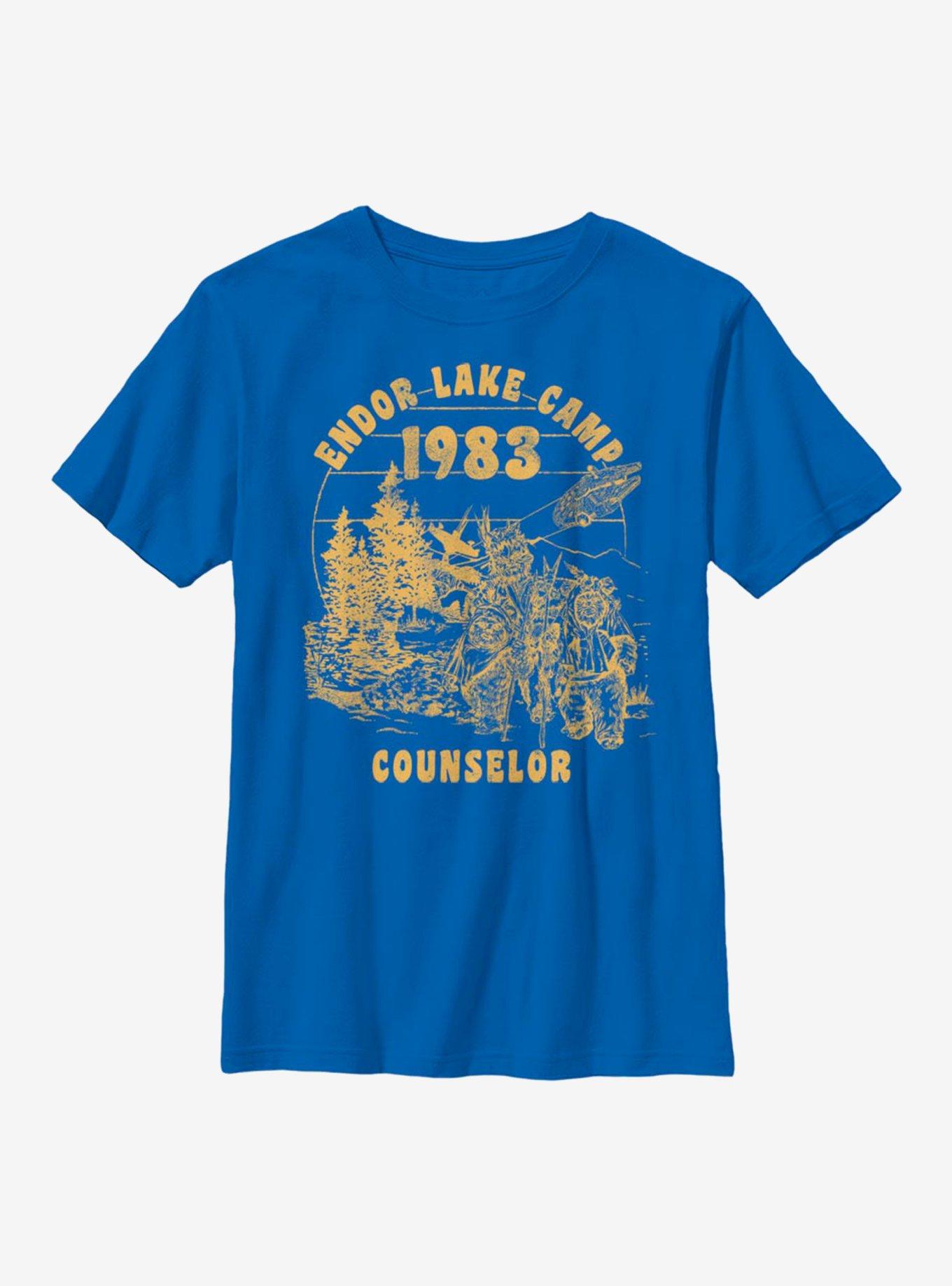 Star Wars Endor Camper Youth T-Shirt, ROYAL, hi-res