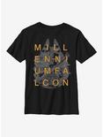 Star Wars Falcon Falcon Youth T-Shirt, BLACK, hi-res