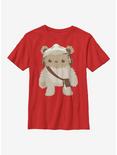 Star Wars Ewok Cutie Youth T-Shirt, RED, hi-res