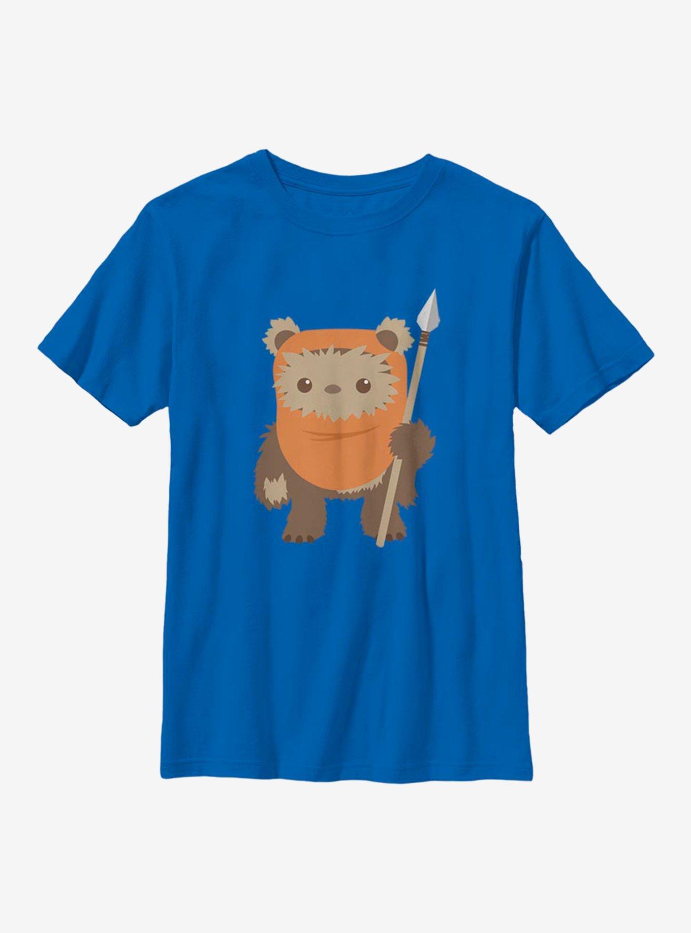 Star Wars Ewok Spears Youth T-Shirt, ROYAL, hi-res
