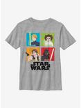 Star Wars Galaxy Adventures Four Square Youth T-Shirt, ATH HTR, hi-res