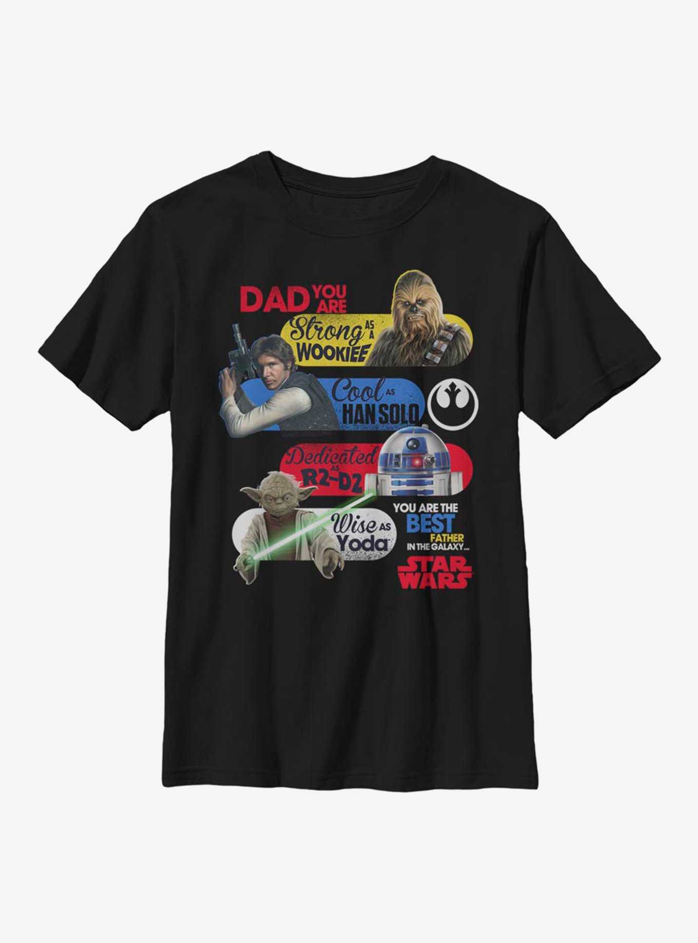 Star Wars Galaxy Dad Youth T-Shirt, , hi-res