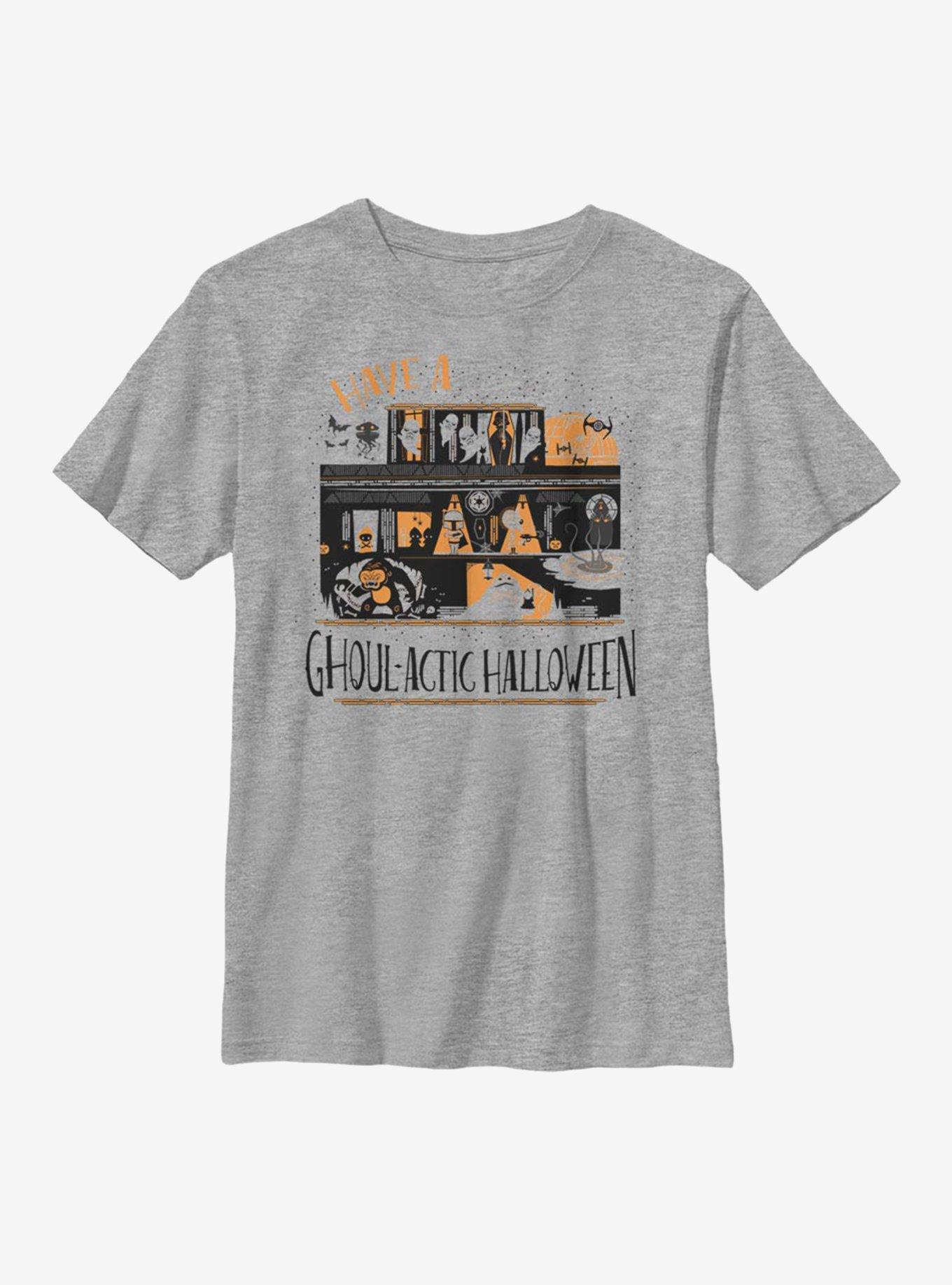 Star Wars Ghoulactic House Youth T-Shirt, ATH HTR, hi-res