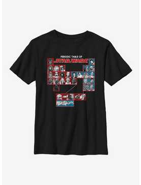 Star Wars Hero Chart Youth T-Shirt, , hi-res