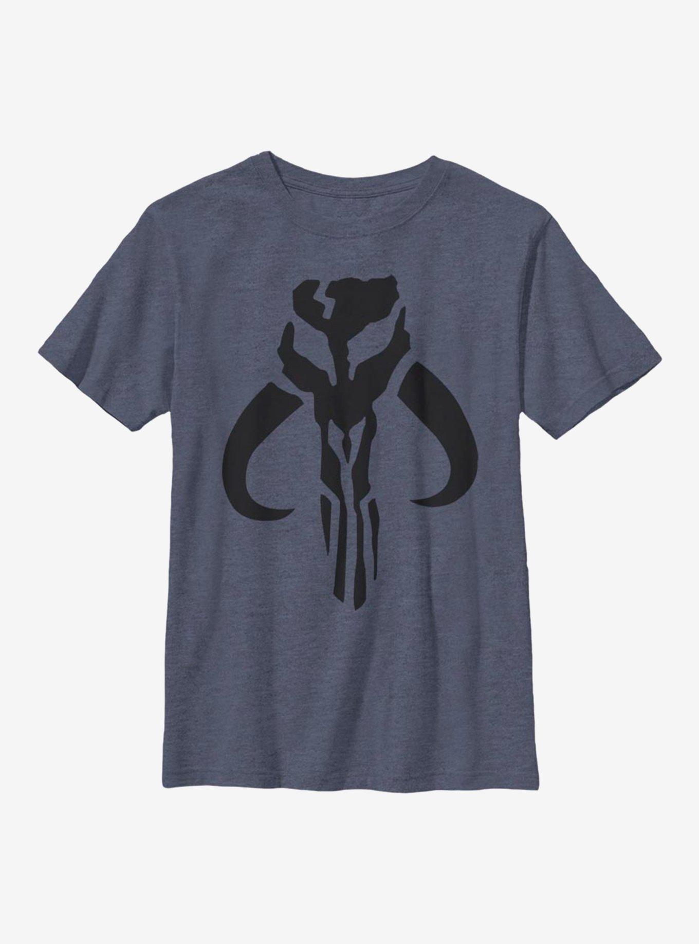 Star Wars Mandalorian Logo Youth T-Shirt, , hi-res
