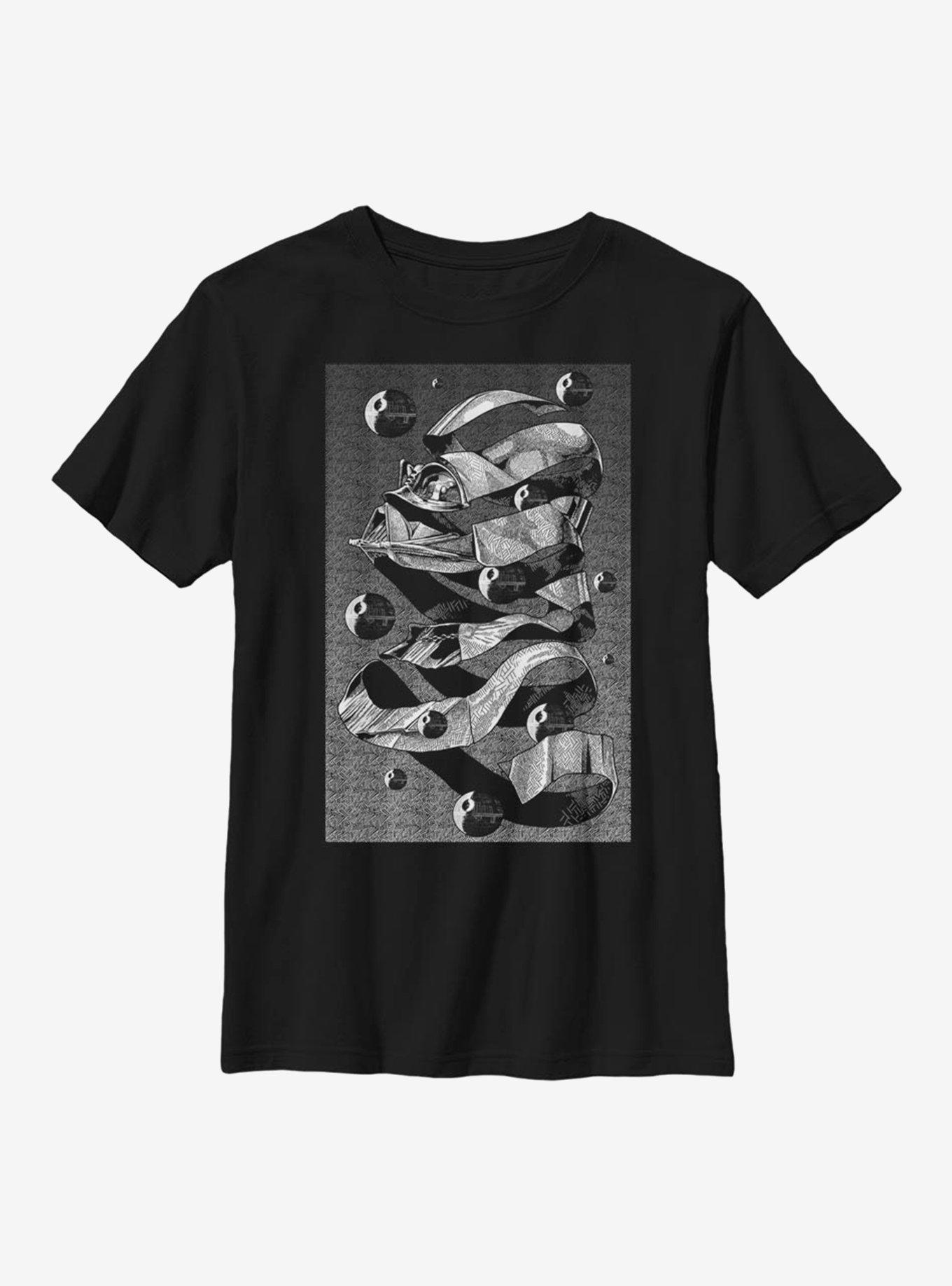 Star Wars Abstract Vader Youth T-Shirt, , hi-res