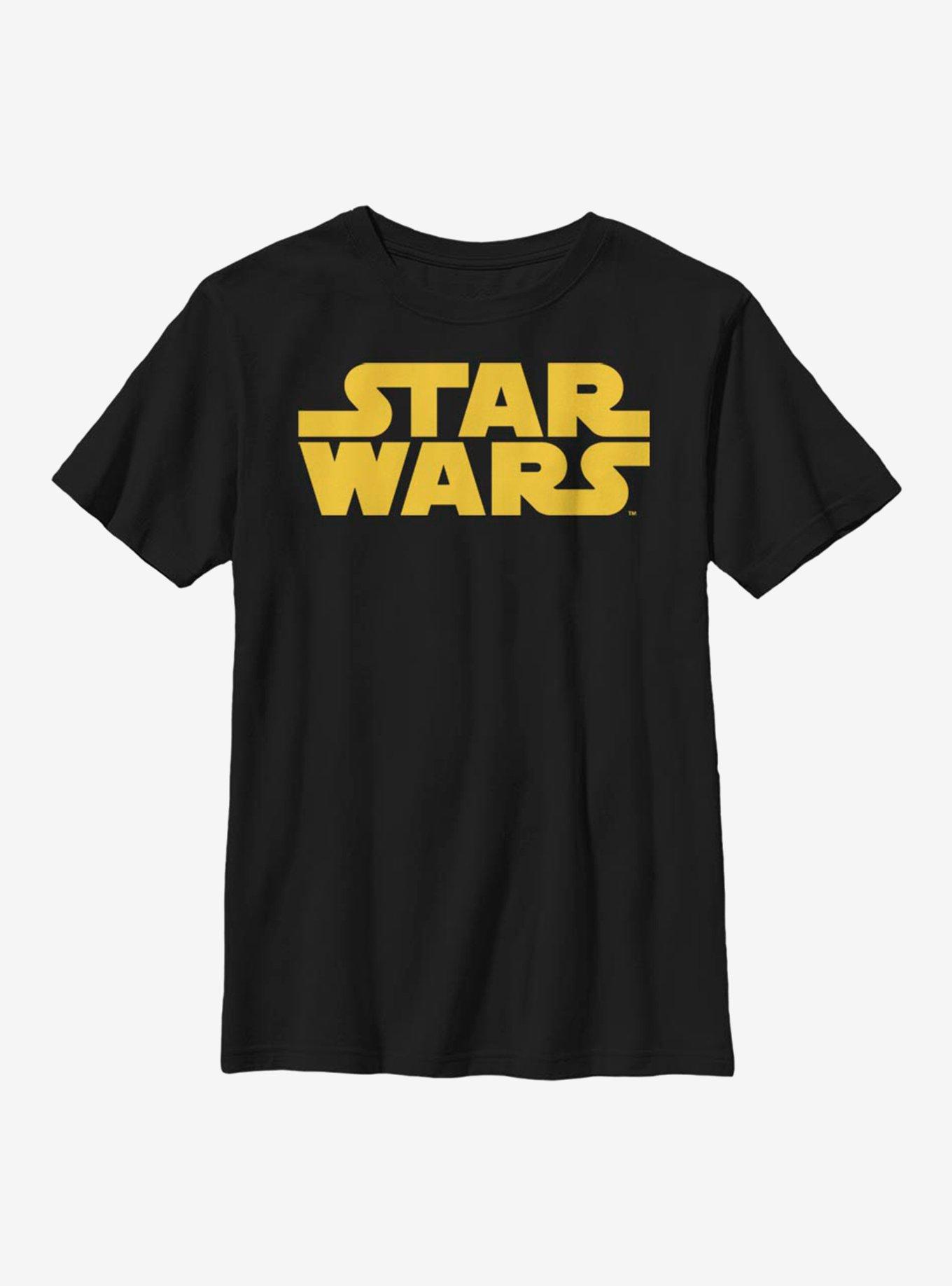 Star Wars Lined Logo Youth T-Shirt, , hi-res