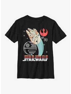 Star Wars Neon Space Youth T-Shirt, , hi-res