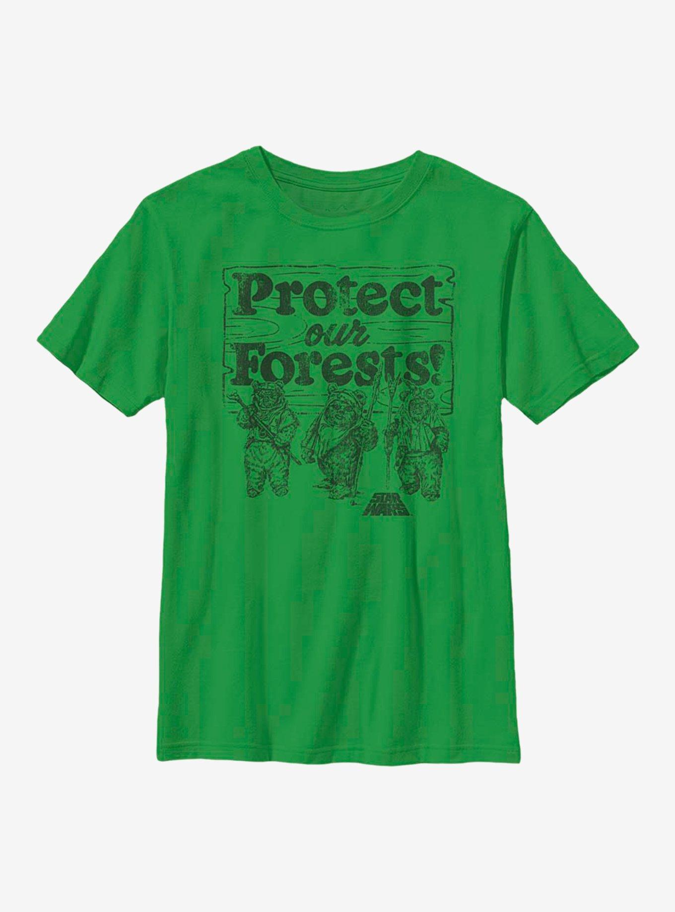Star Wars Protect Our Forest Youth T-Shirt, , hi-res