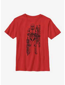 Star Wars Episode IX The Rise Of Skywalker Project Red Youth T-Shirt, , hi-res