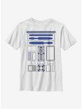 Star Wars R2 Uniform Youth T-Shirt, WHITE, hi-res