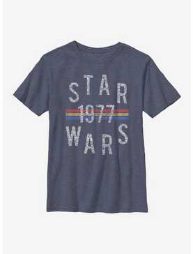 Star Wars Retro Staggered Youth T-Shirt, , hi-res