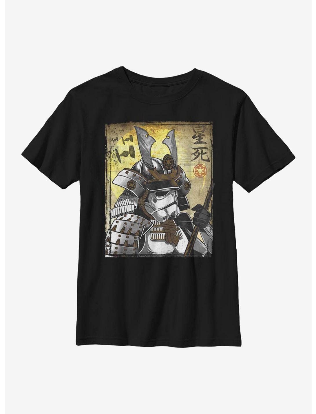 Star Wars Samurai Trooper Youth T-Shirt, BLACK, hi-res