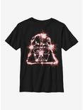 Star Wars Sparkler Vader Youth T-Shirt, BLACK, hi-res