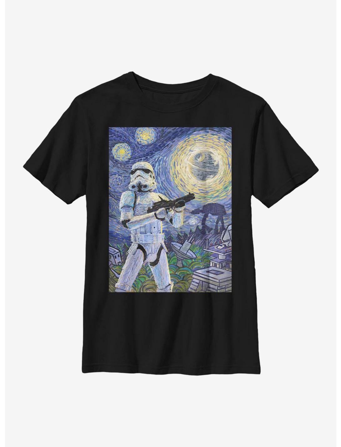 Star Wars Stormy Night Youth T-Shirt, BLACK, hi-res