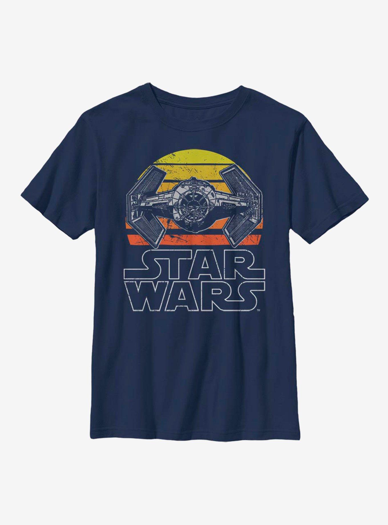 Star Wars Sunset Tie Youth T-Shirt, , hi-res