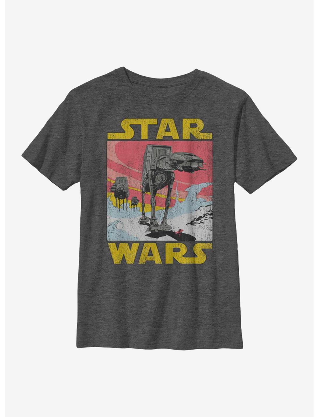 Star Wars AT-AT Youth T-Shirt, CHAR HTR, hi-res