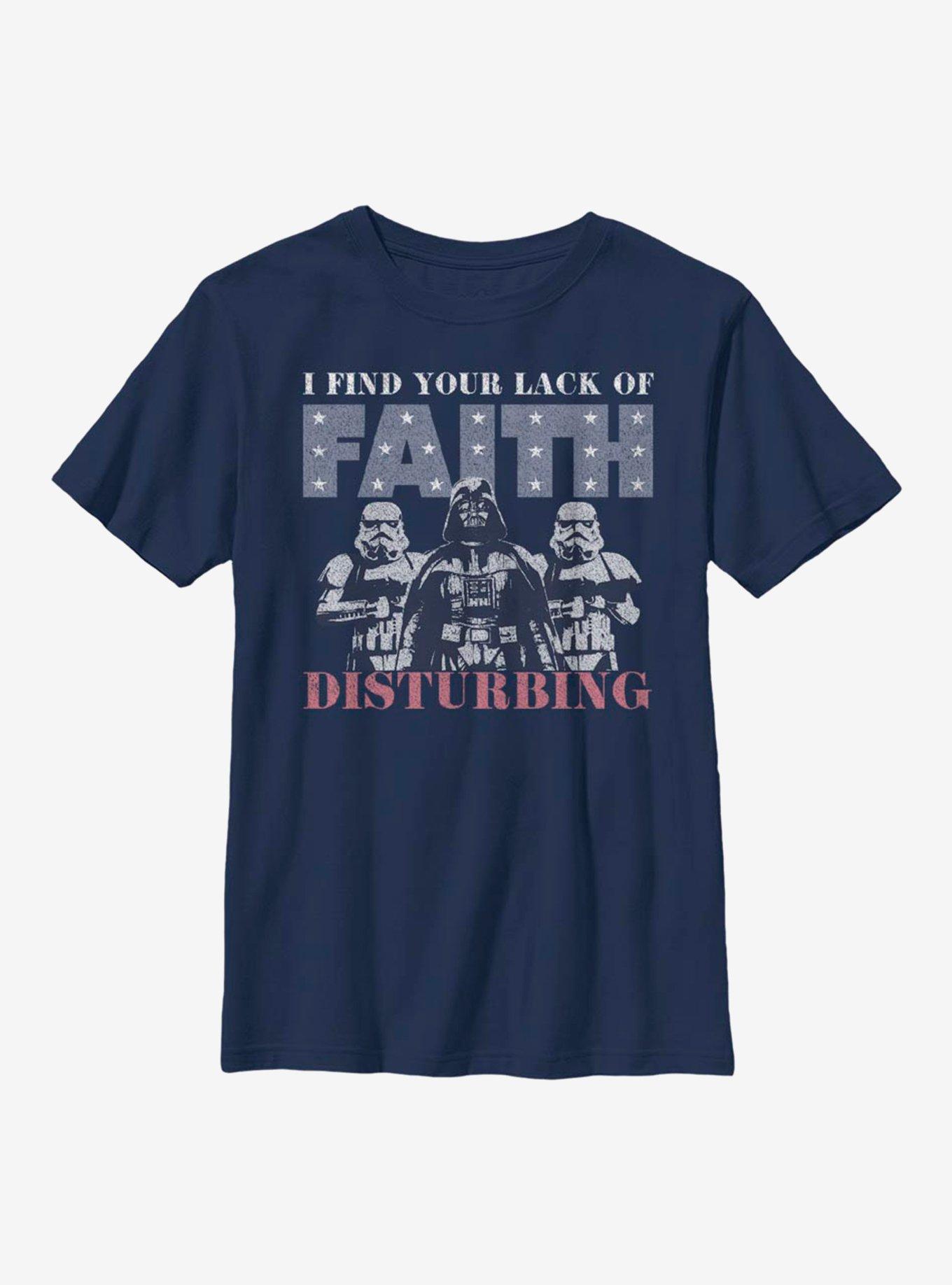 Star Wars Spirit Vader Youth T-Shirt, NAVY, hi-res