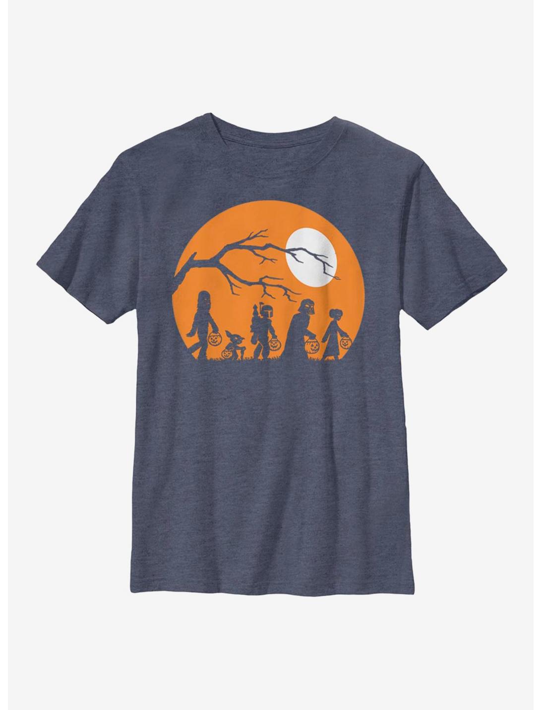 Star Wars The Haunt Youth T-Shirt, NAVY HTR, hi-res