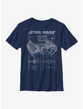 Star Wars Tie Fighter Youth T-Shirt, , hi-res