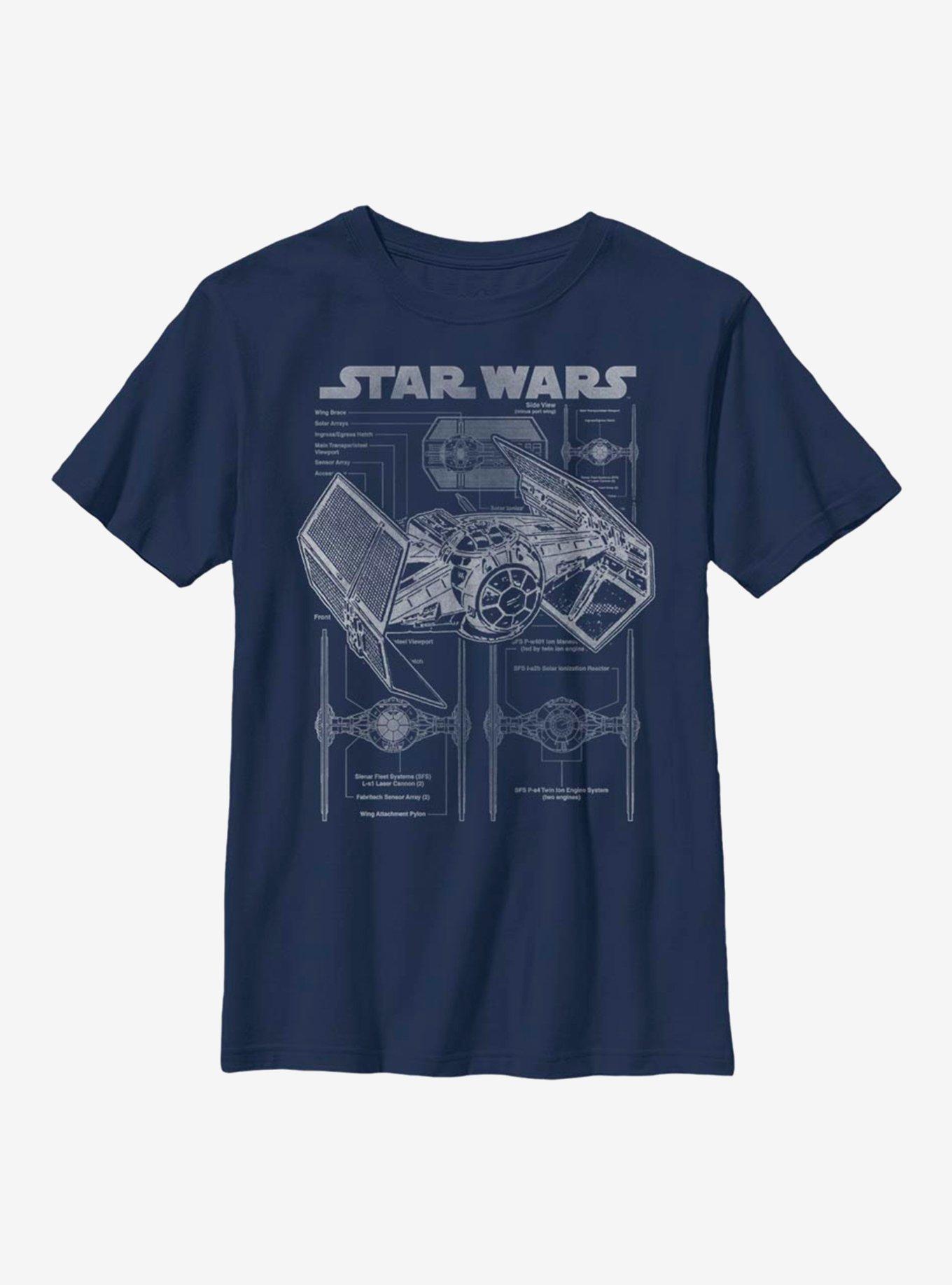 Star Wars Tie Fighter Youth T-Shirt, , hi-res