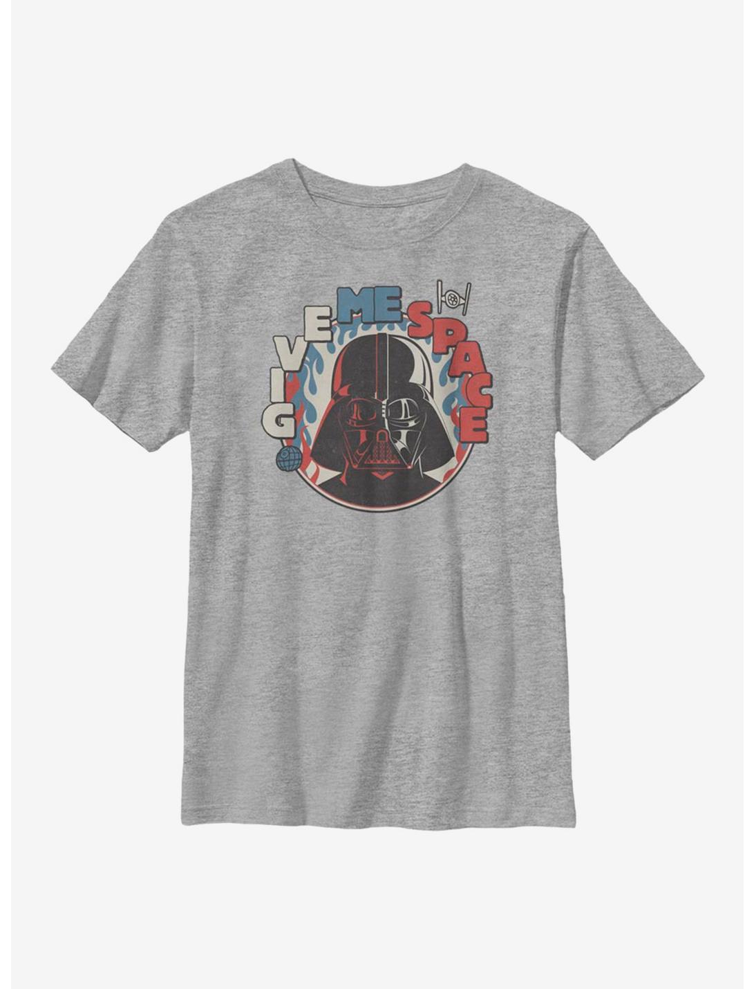 Star Wars Vader Give Me Space Youth T-Shirt, ATH HTR, hi-res