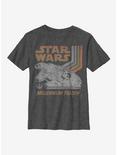 Star Wars Vapor Trail Youth T-Shirt, CHAR HTR, hi-res