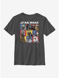 Star Wars Vintage Boxes Youth T-Shirt, CHAR HTR, hi-res