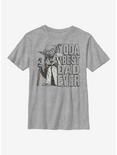 Star Wars Yoda Best Youth T-Shirt, ATH HTR, hi-res