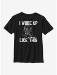 Star Wars Woke Up Youth T-Shirt, BLACK, hi-res