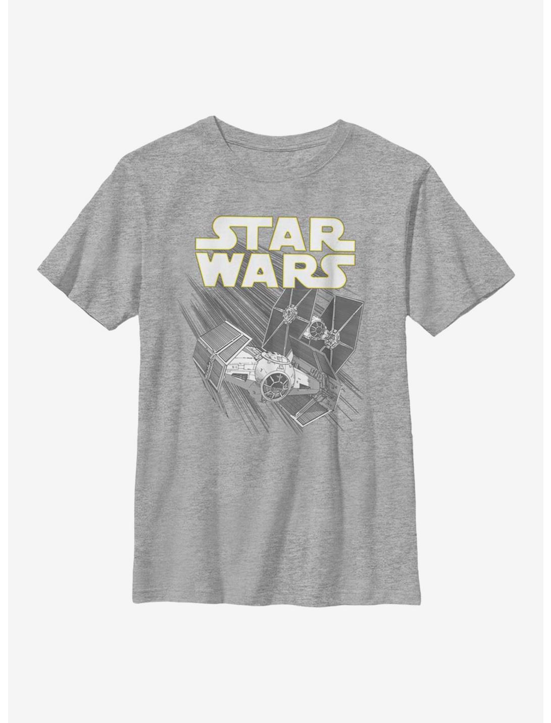Star Wars Zoom Space Youth T-Shirt, ATH HTR, hi-res