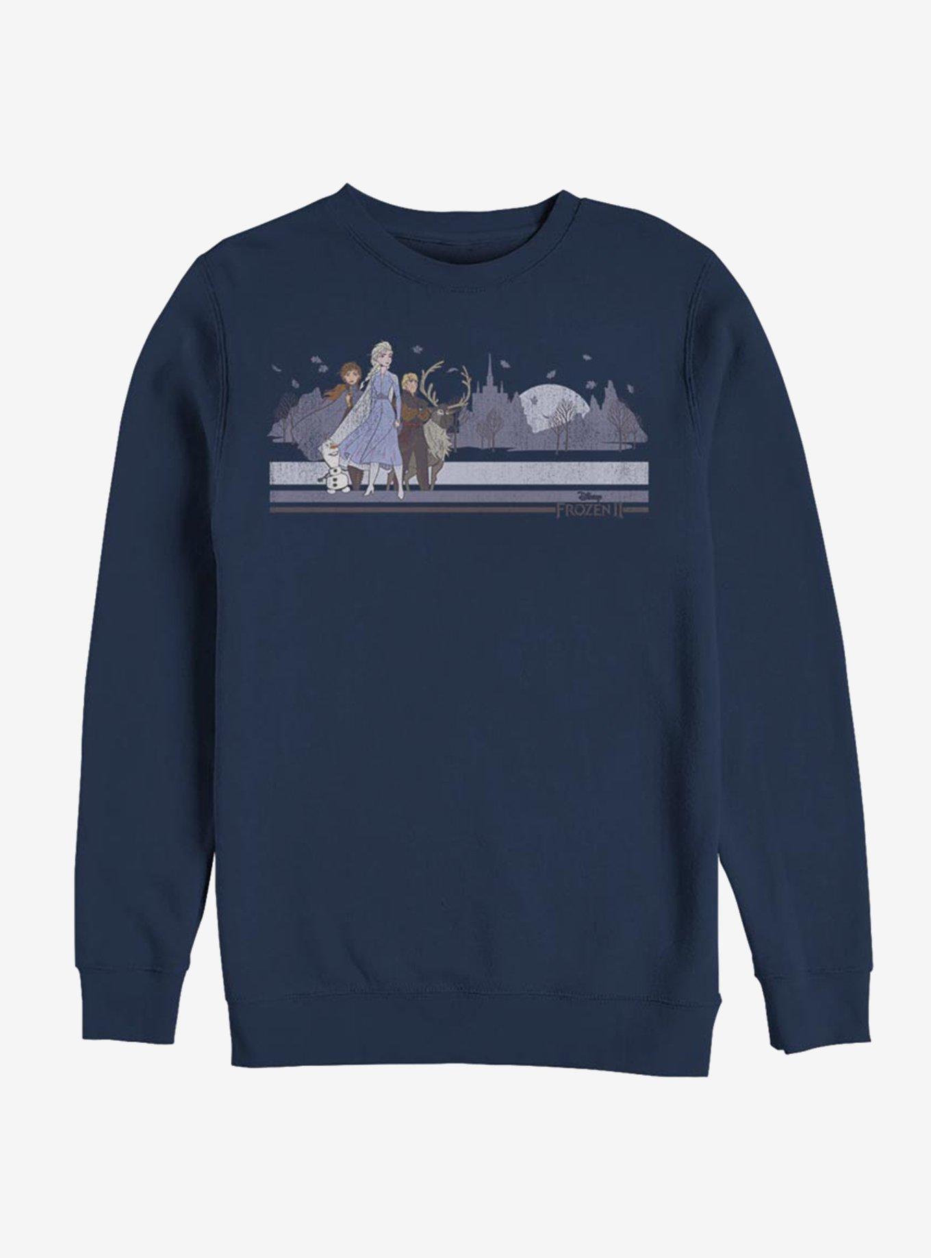 Disney Frozen 2 Group Mountain Range Shot Sweatshirt, , hi-res