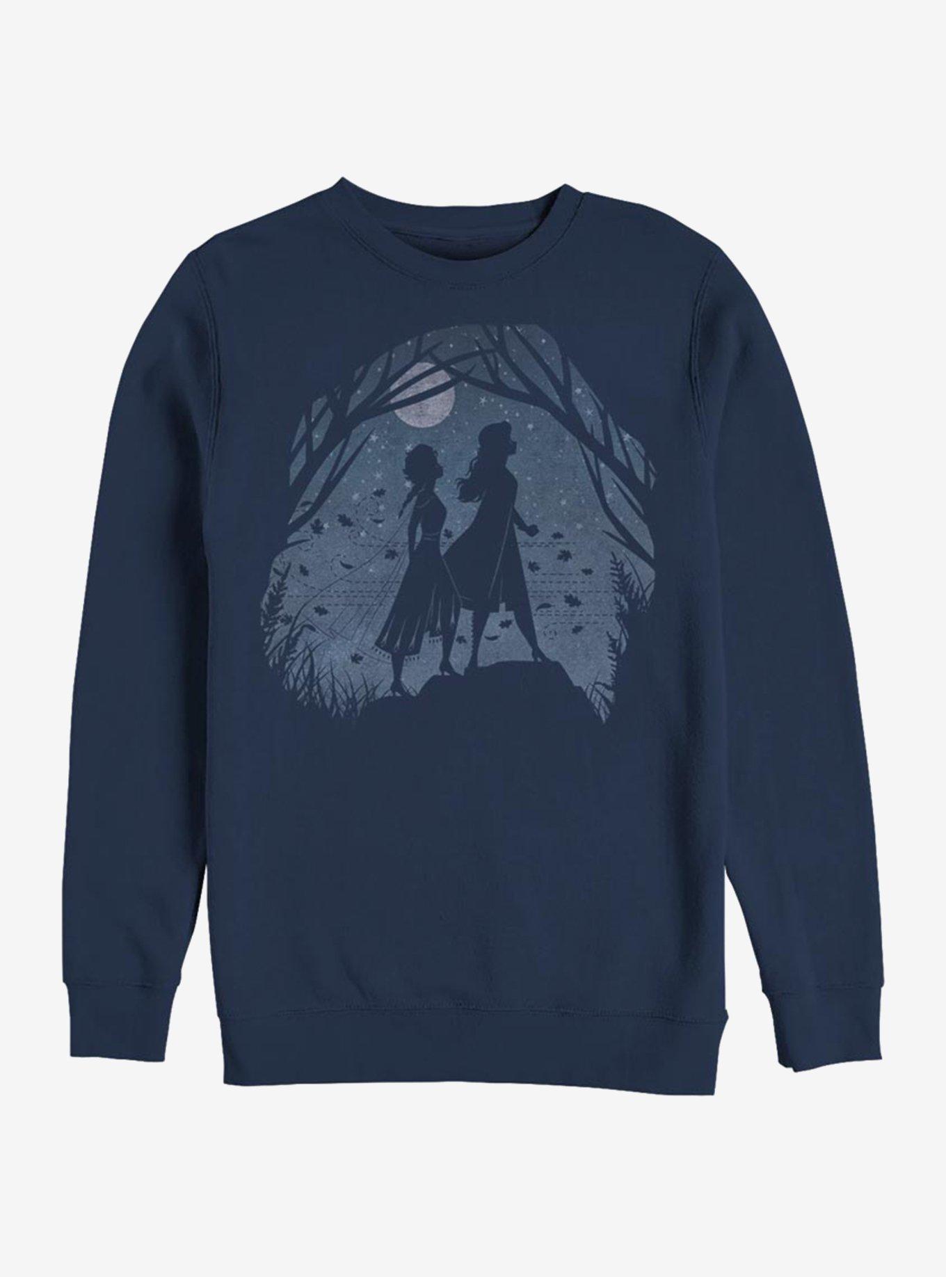 Disney Frozen 2 Night Scenery Sweatshirt, , hi-res