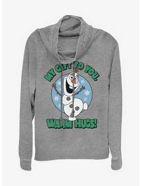 Disney Frozen One Cool Gift Cowlneck Long-Sleeve Womens Top, , hi-res