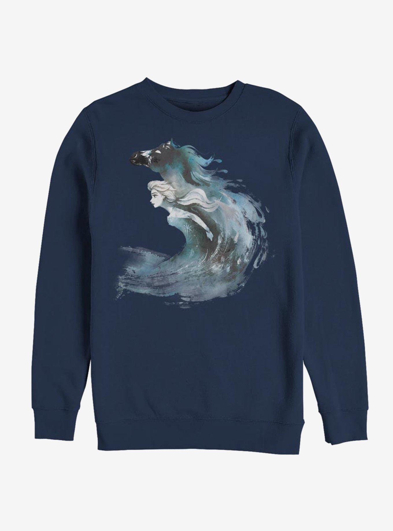 Disney Frozen 2 Watercolor Spirit Sweatshirt, , hi-res