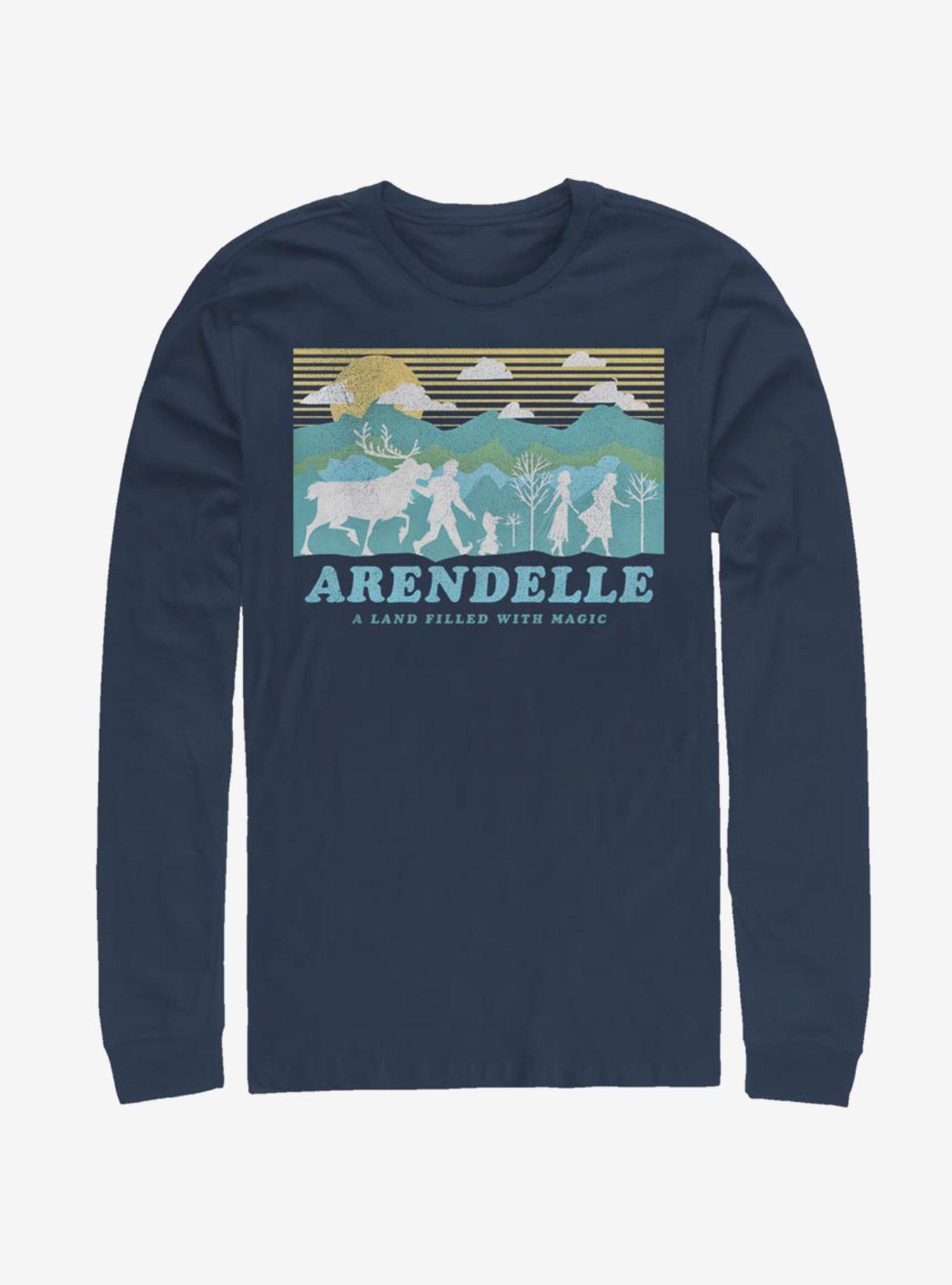 Disney Frozen 2 Arendelle Long-Sleeve T-Shirt, NAVY, hi-res