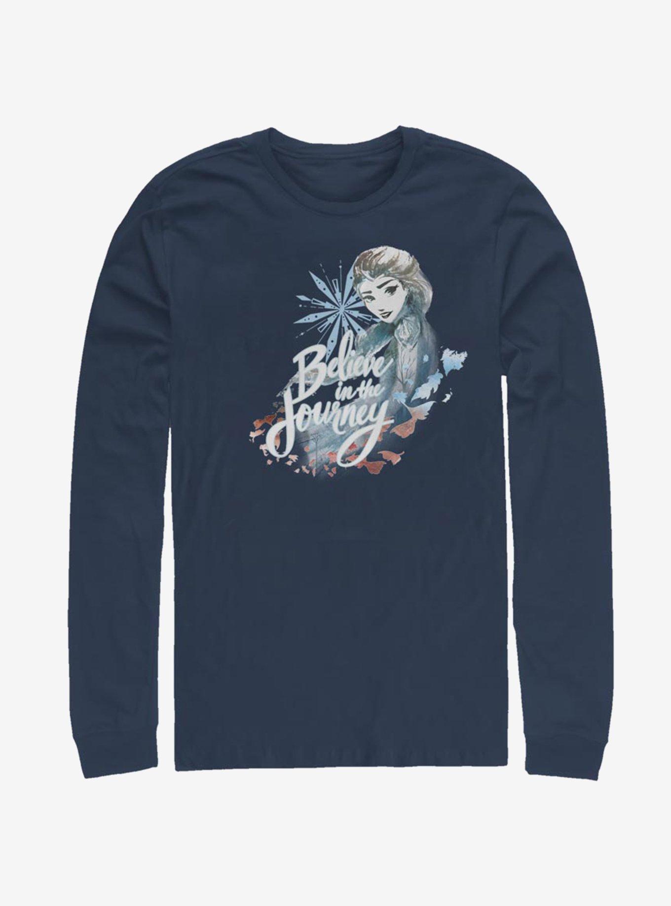 Disney Frozen 2 Elsa Journey Long-Sleeve T-Shirt - BLUE | BoxLunch