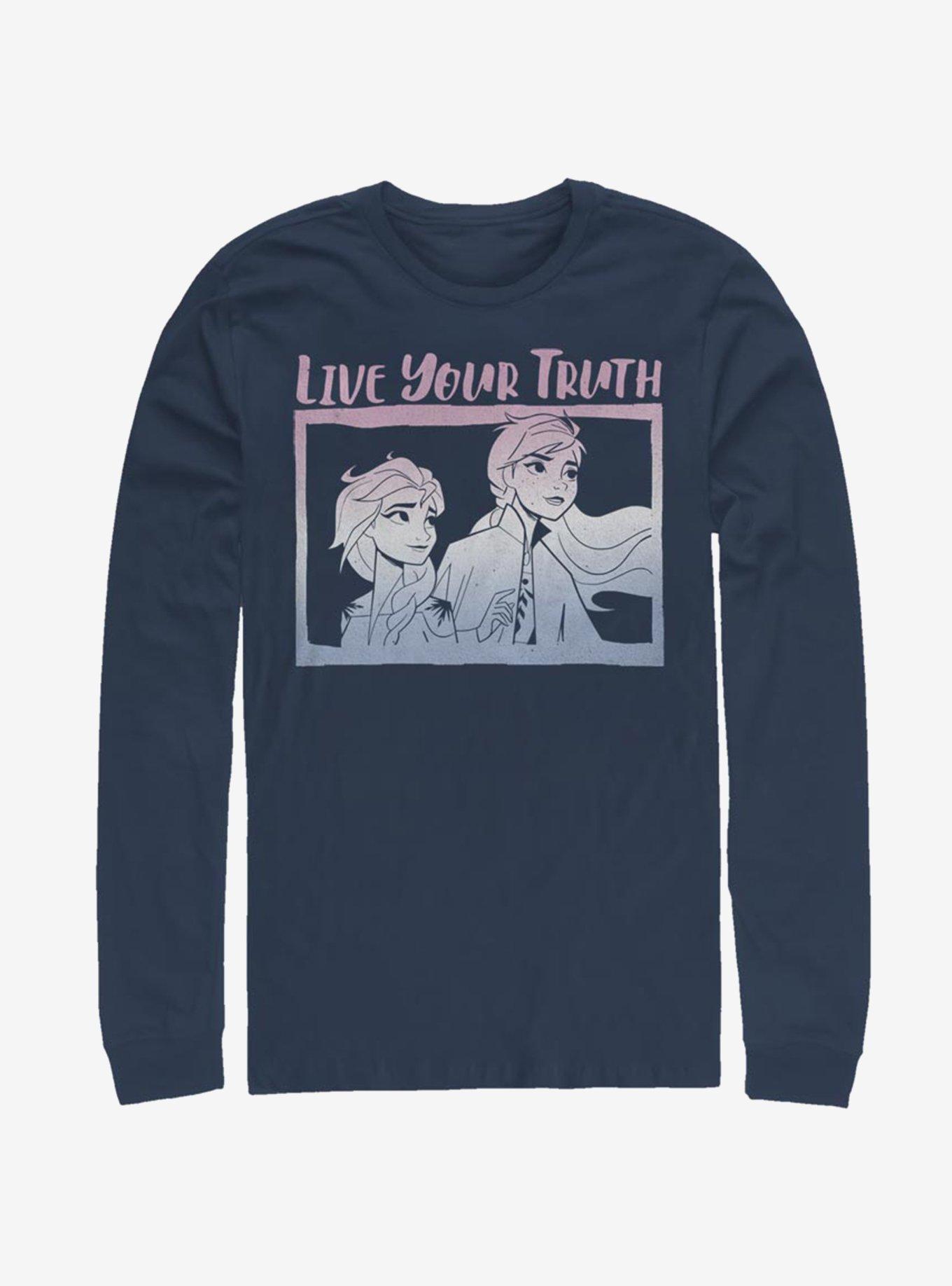 Disney Frozen 2 Live Your Truth Long-Sleeve T-Shirt, , hi-res